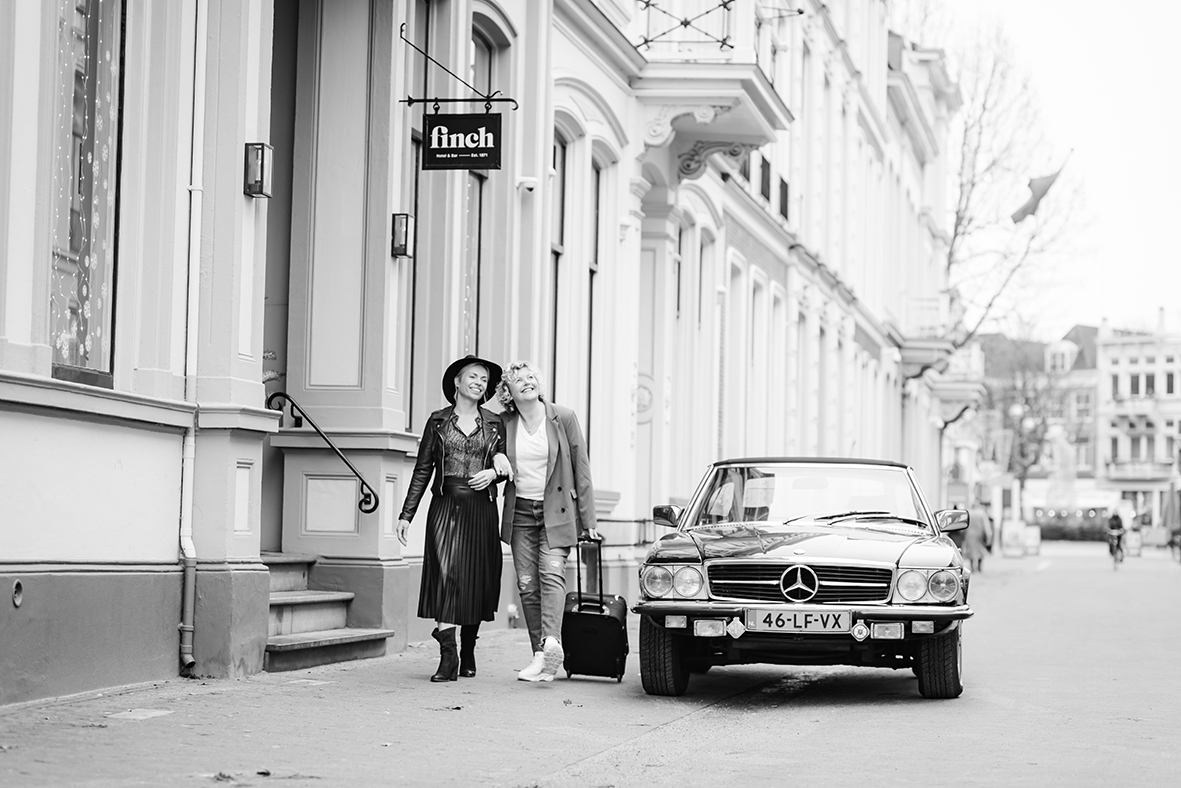 vriendinnen zonder borsten