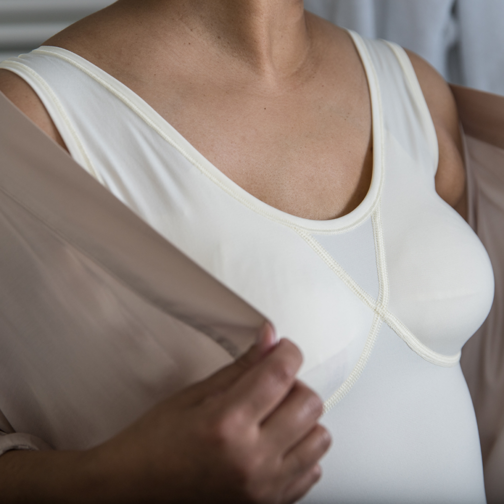 ProudBreast RJBodywear Singlet for Qups in ivory