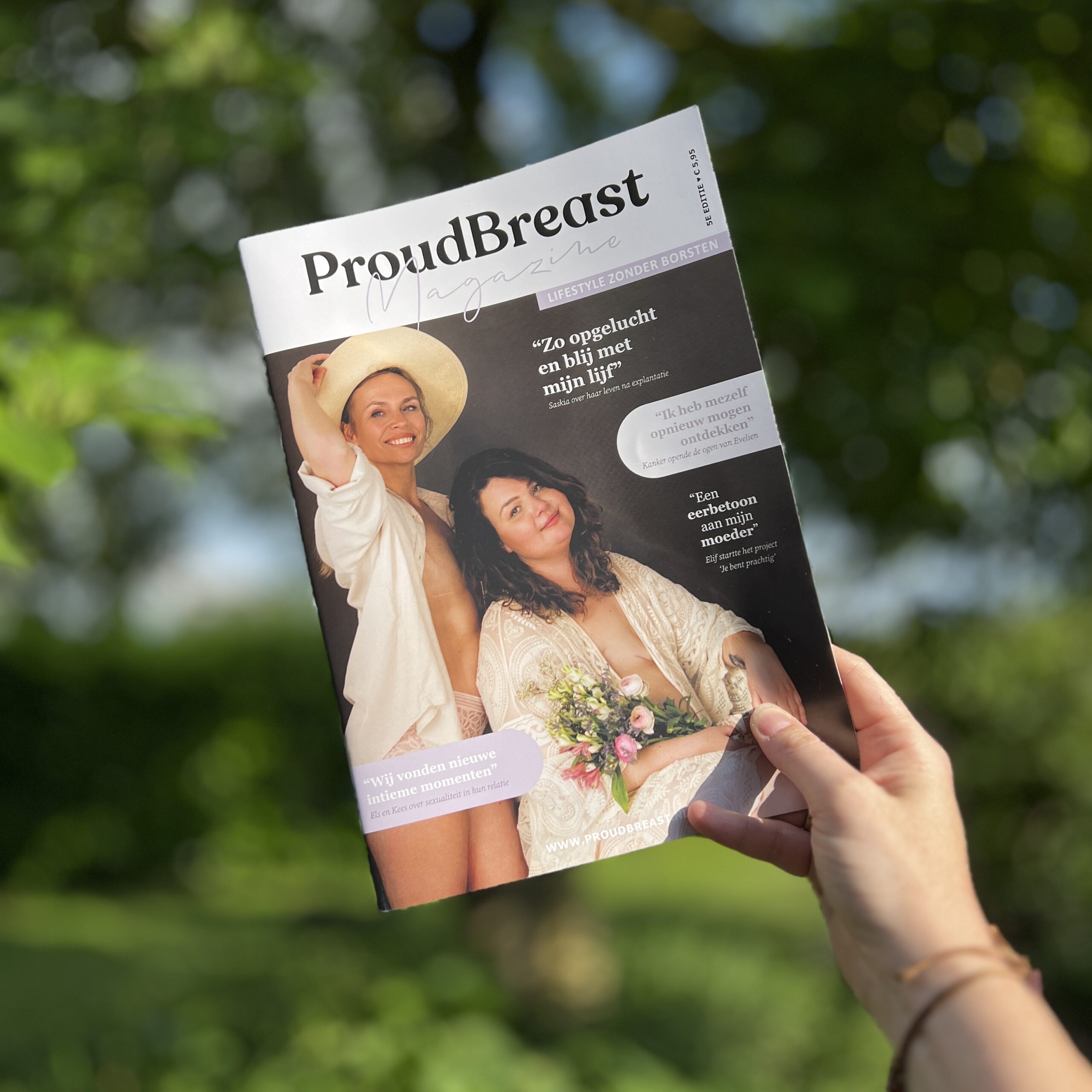 ProudBreast Magazine Cover