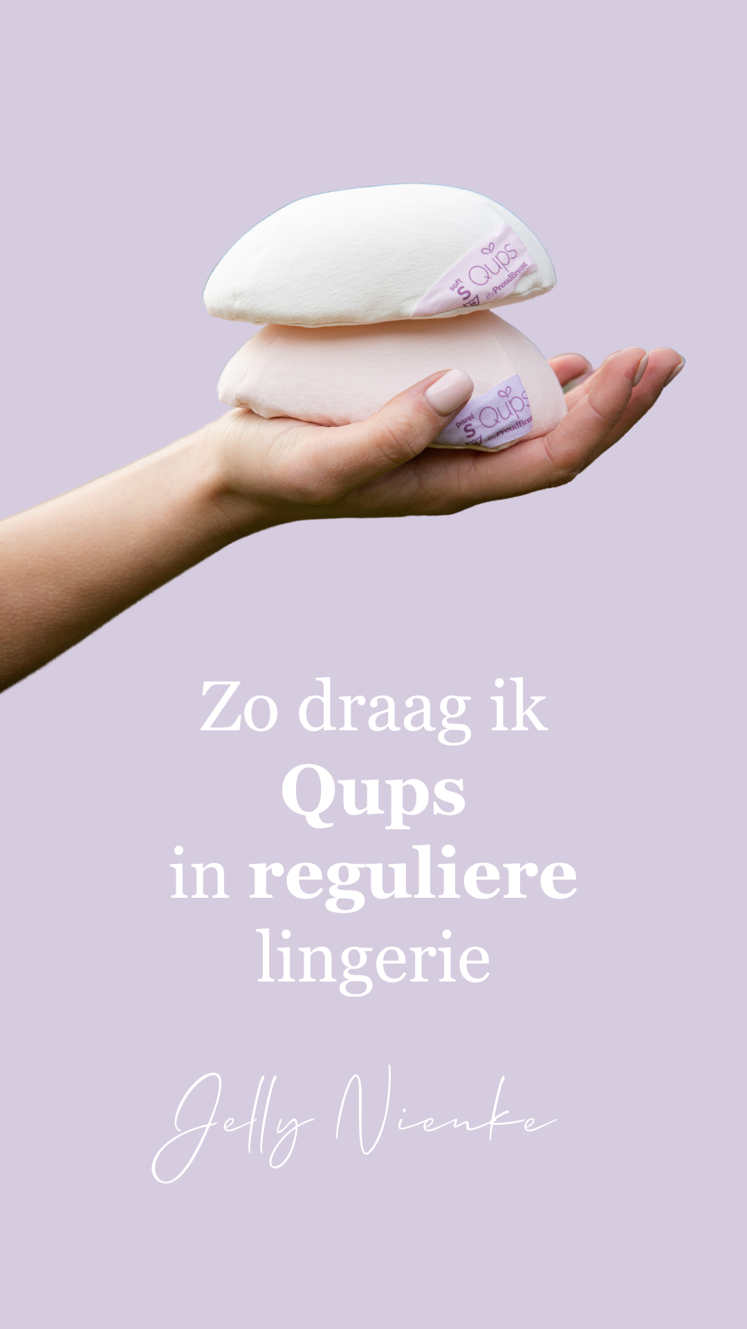 Qups Productvideo, draag Qups in reguliere lingerie
